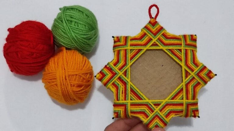 Diese einfache Idee verwandelt Recycling-Materialien in boho-chic Wanddekorationen…