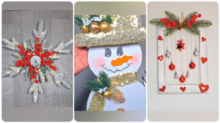 Diese einfache Idee verwandelt deinen Weihnachtsdeko in einen wahren Hingucker…