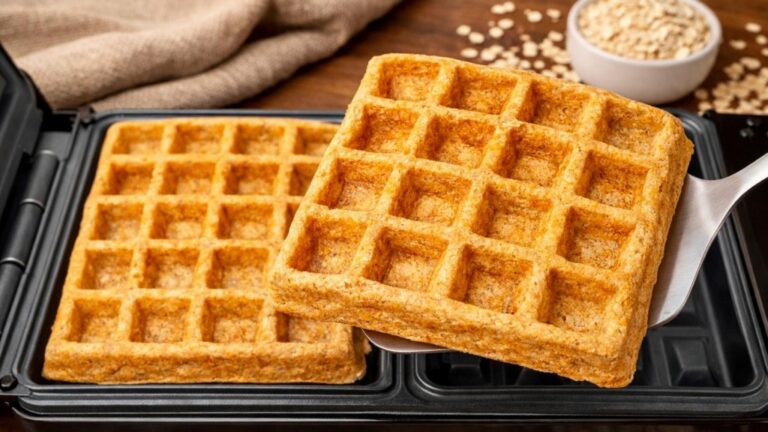 Diese einfache Methode verwandelt Haferflocken in köstliche Waffeln – ohne Zucker und