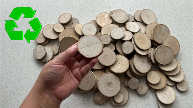 Dieser einfache Trick verwandelt Holzreste in kreative Wohnideen, die begeistern…
