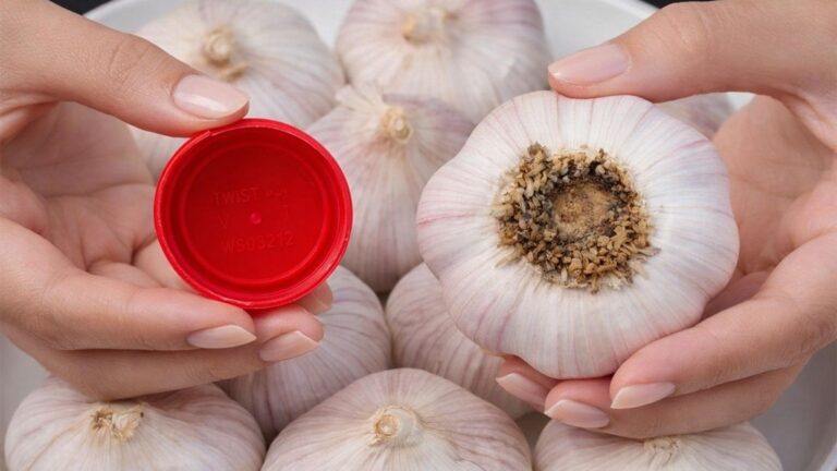 Diese geniale Methode schält ganzen Knoblauch in nur 10 Sekunden… so einfach!