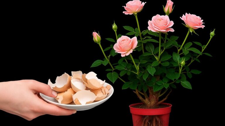 Nutze 5 Tipps: So verwandelst du Eierschalen in 100% schöne Rosenblätter!