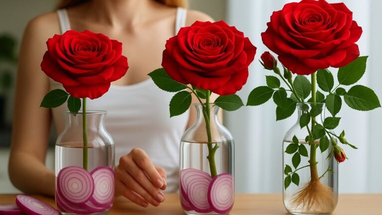 7 einfache Schritte: So verwandelst du Rosenstecklinge in blühende Pflanzen!