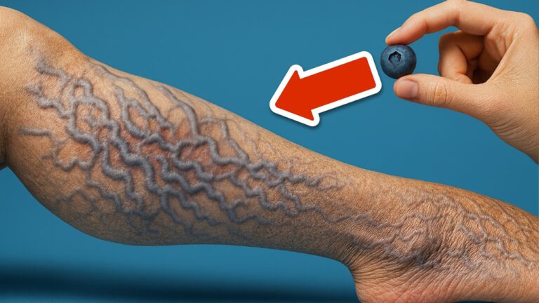 5 einfache Lebensmittel zur schnellen Entfernung von Krampfadern!