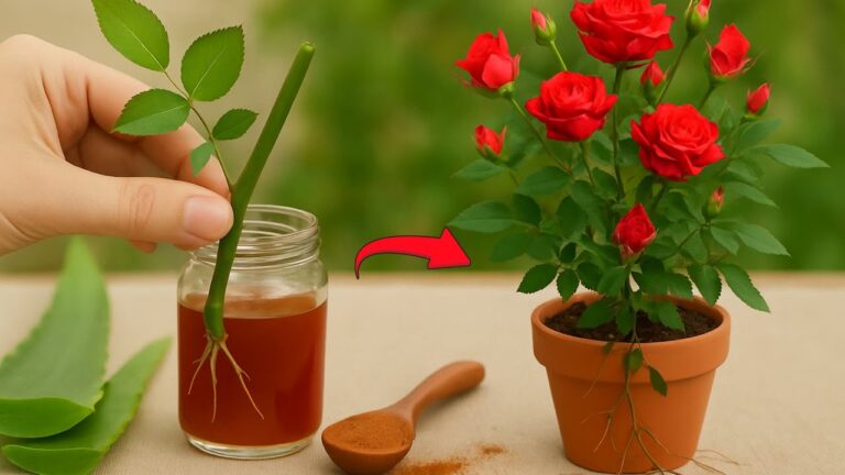 10 Schritte: Mit nur 1 Tasse Wasser Rosenstecklinge zu blühenden Pflanzen verhelfen!