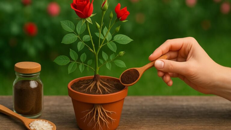 5 einfache Schritte für perfekte Rosenstecklinge mit Reis und Kaffee entdecken!