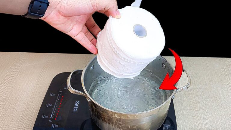 Koche Toilettenpapier und entdecke 5 überraschende Tricks für Geld!