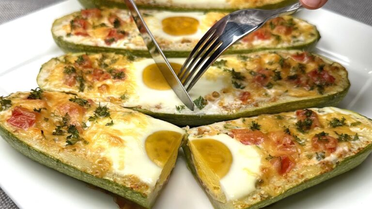 5 köstliche Zucchini-Rezepte ohne Frittieren für ein gesundes Abendessen!