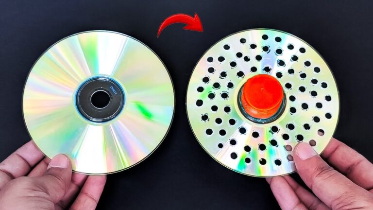 4 geniale Ideen, wie du alte CDs kreativ nutzen kannst, die fast niemand kennt!