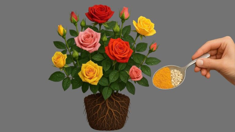 1 Löffel für schnelle Rosenblüten – So gelingt dir das perfekte Wachstum!