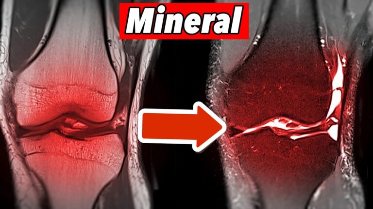Schütze deinen Knieknorpel: 5 unsichtbare Mineralien, die du kennen musst!