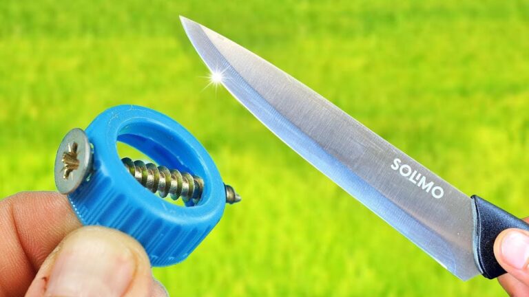 6 einfache Schritte, um dein Messer wie neu zu schärfen!