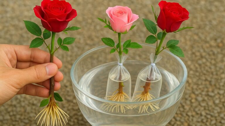 100-mal schneller: So wurzeln Sie Rosenblätter mit dieser einfachen Technik!