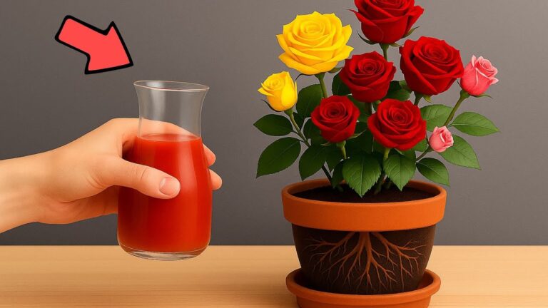 Erziele mit 1 einfachem Schritt perfekte Wurzeln für deine Rosenstecklinge!