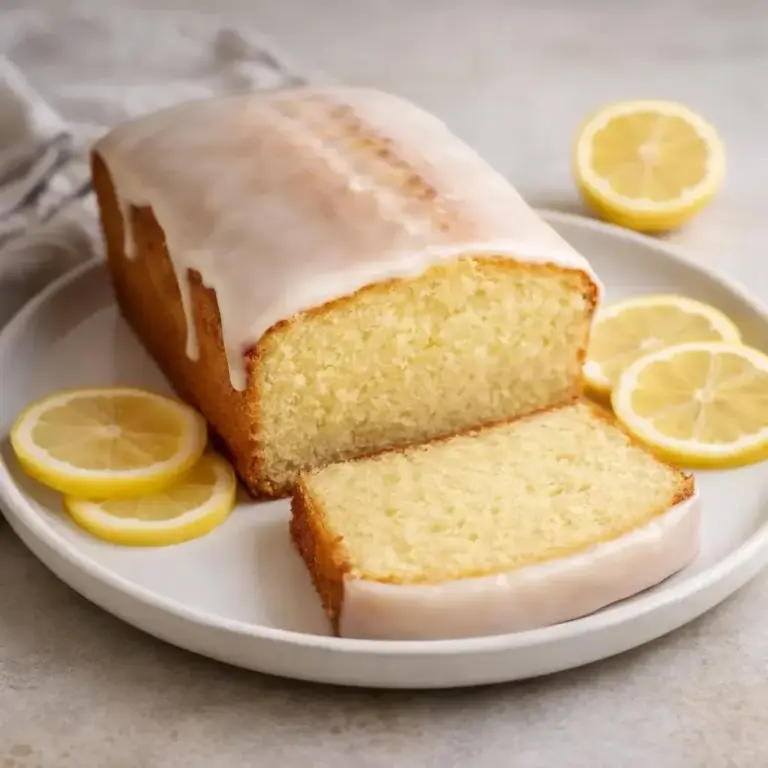 Saftiger Zitronenkuchen mit frischem Zuckerguss – so gelingt er perfekt!