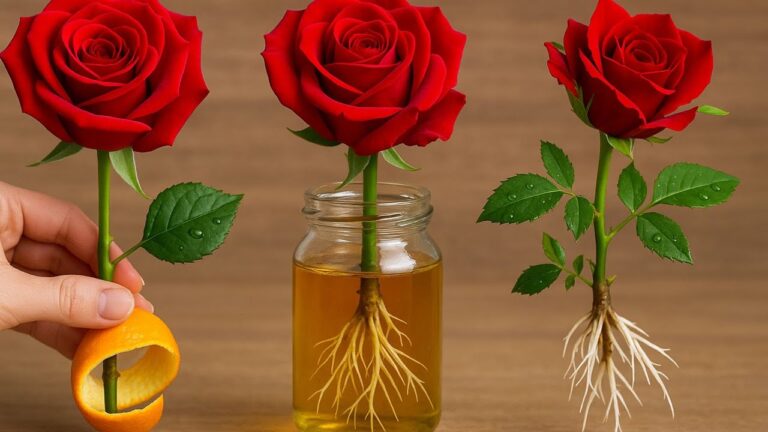 999 Wurzeln aus einem Rosenast – So kannst du ganz einfach deine Pflanzen vermehren!
