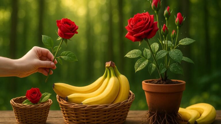 5 einfache Schritte zum Bewurzeln von Rosenzweigen ohne Kosten