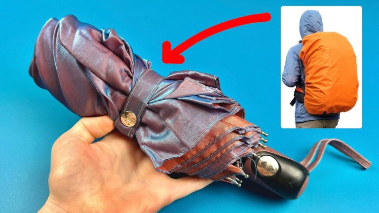 Schütze deine Tasche: 5 kreative Ideen mit dem alten Regenschirm!