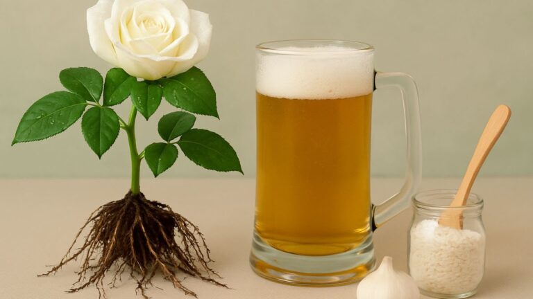 5 einfache Schritte: So wurzeln deine Rosenstecklinge mit Bier wie von Zauberhand!