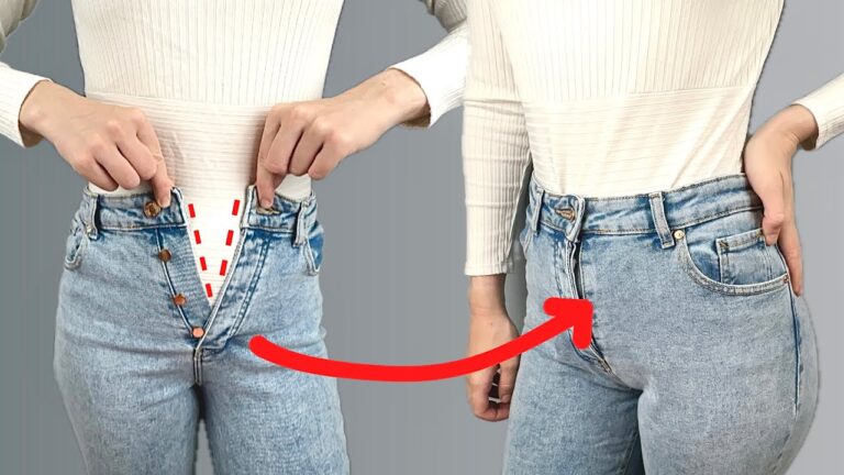 5 Minuten für perfekte Skinny Jeans: Geniale Nähtricks entdecken!