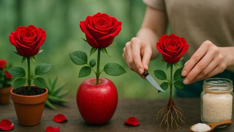 5 Schritte: Einzigartige Rosen mit Äpfeln vermehren und beeindrucke deine Freunde!