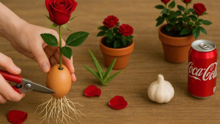 6 geniale Tipps zur einfachen Vermehrung von Rosen mit Eiern!