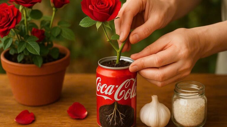 Rosen erfolgreich vermehren: 5 einfache Schritte mit Coca-Cola entdecken!