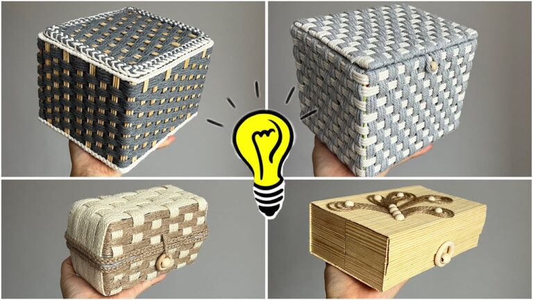 10 kreative DIY Boxen mit Deckel, die dein Zuhause verändern werden!