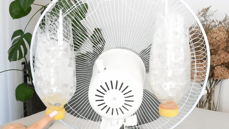 2 Flaschen für einen effektiven DIY-Klimaanlagen-Trick, den du unbedingt ausprobieren musst!