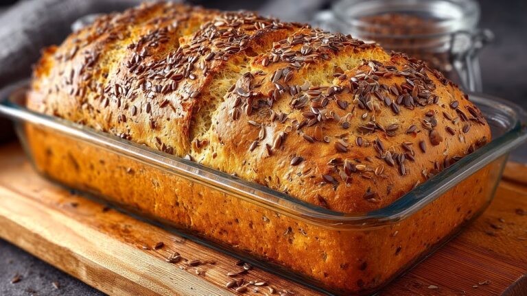 5 Minuten zu gesundem Haferbrot – Das Rezept für dein Wohlbefinden!