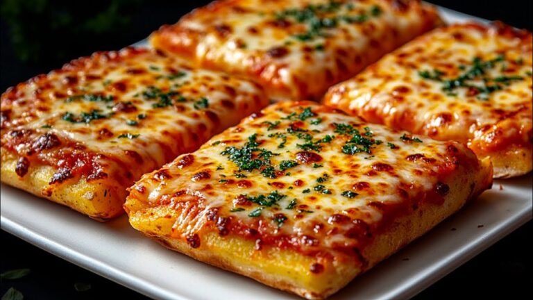 Beeindruckende Kartoffelpizza in 15 Minuten – Ein einfaches Rezept mit 2 Eiern!