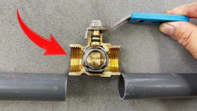 2 einfache Tricks zum Austausch von Wasseranschlüssen, die kaum jemand kennt!