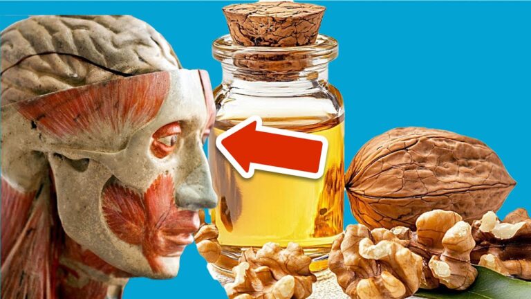 Trinke 1 Esslöffel Walnussöl täglich und entdecke die 5 erstaunlichen Vorteile!