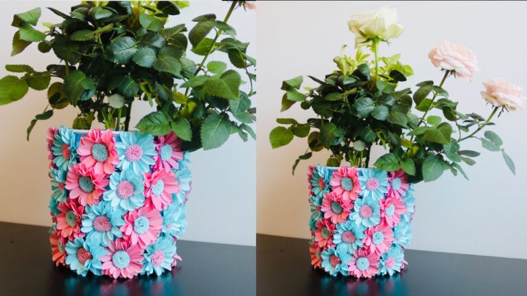5 geniale Ideen: Tolle Vasen aus Altpapier basteln und dekorieren