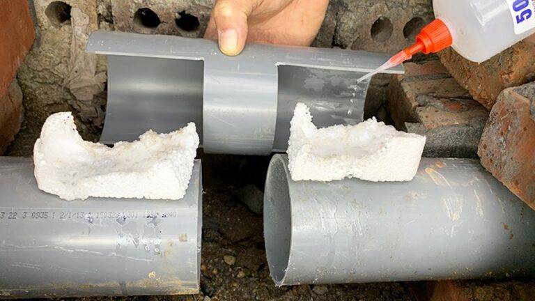 Vermeide diesen 1 Fehler bei PVC-Rohren für perfekte Abwasseranschlüsse!