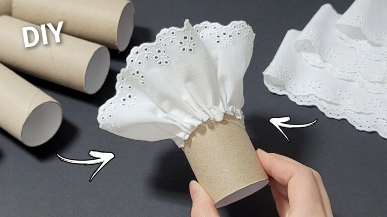 10 kreative DIY-Ideen für Toilettenpapierrollen zur Verschönerung deines Zuhauses!