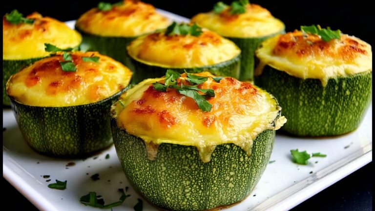 Entdecke 5 einfache Zucchini-Rezepte, die wirklich jeden begeistern!