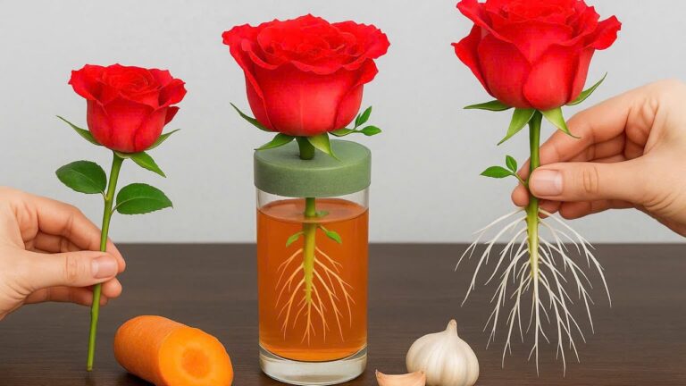777 faszinierende Rosenwurzeln: So entstanden sie über Nacht!