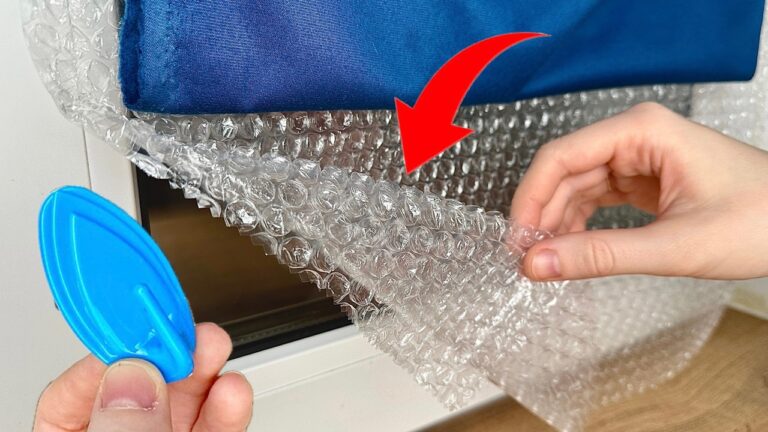 5 geniale Gründe, warum Luftpolsterfolie deine Fenster schützt und Heizkosten spart!