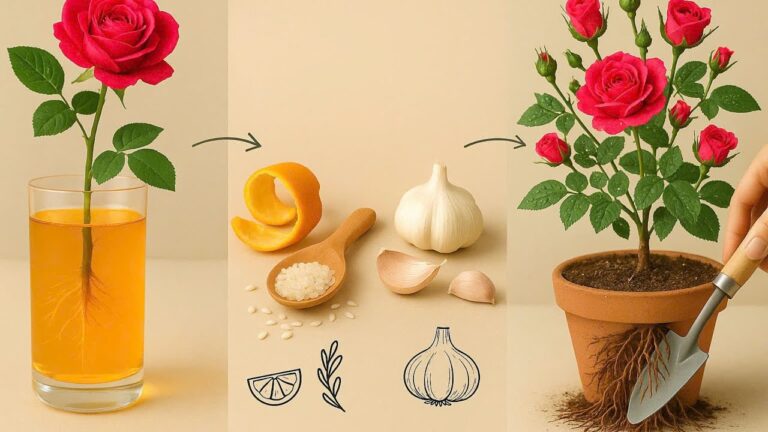 Wachse 1001 Wurzeln aus einem Rosenschnitt über Nacht – So geht’s!