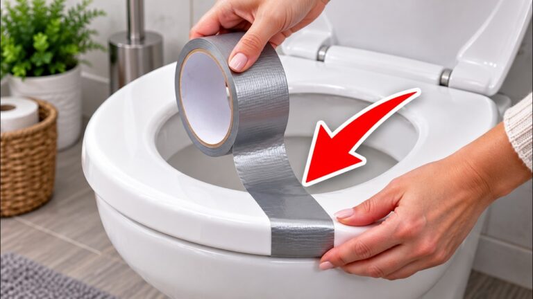 Klebe ELEKTROISOLIERBAND auf deine Toilette. Was danach passiert, ist GENIAL