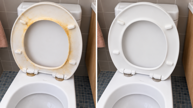 Vergilbter Toilettensitz: So frischen Sie das Weiß ohne Chlorbleiche auf